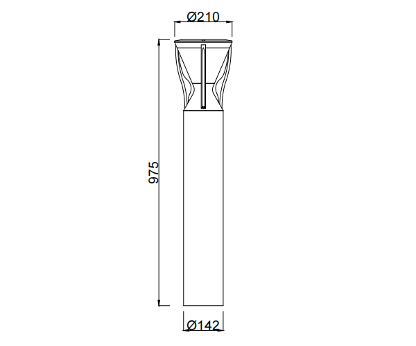 IP65 IK09 10W яркая светодиодная лампа для газона яркие наружные светодиодные фонари