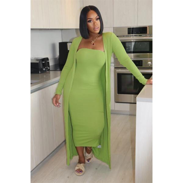 2022 New Arrivals Women Clothing Solid Color sexy dress set Two Piece outfit ladies wears casual