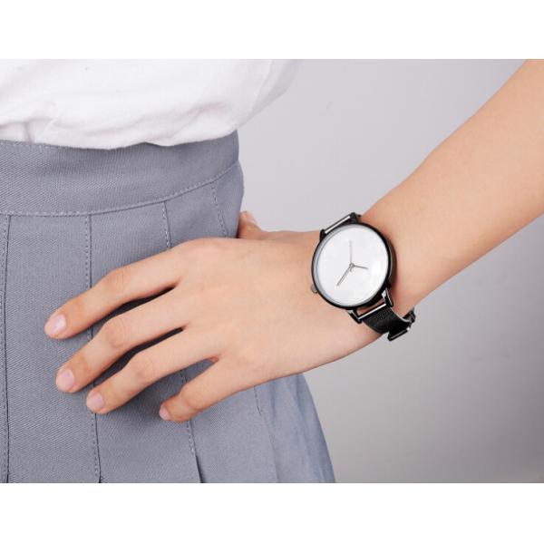 Цвет высокой точности минималистскими подгонянный наручными часами для женских девушек
