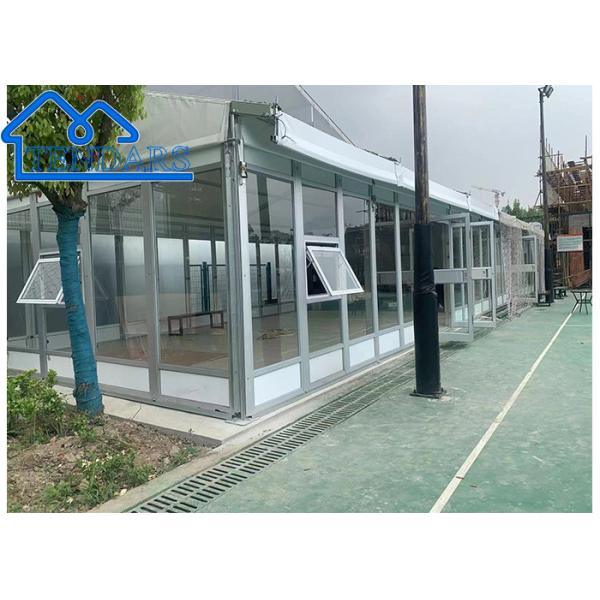 DIN4102 водонепроницаемая палатка для мероприятий Сильные большие модульные маркизы для наружных постоянные маркизы для продажи