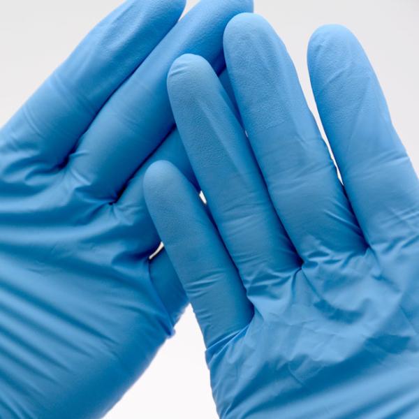 Polyvinylchloride Medical Grade Nitrile Gloves , Disposable Surgical Gloves