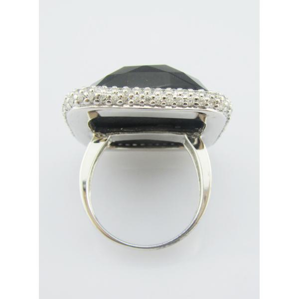 925 Стерлинговые серебряные кольца с черным агатом драгоценные камни серебряные драгоценные камни кольца стерлинговые серебряные кольца любви