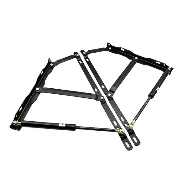 Storage Bed Lift Hinge Mechanism Bracket Gas Spring Bed Box & Bed Slat Lifting Support Iron Frame