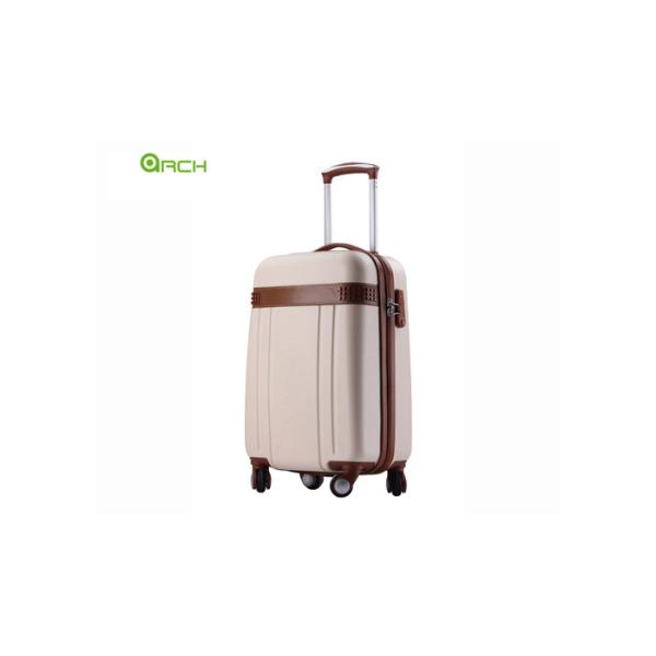 Spacious 20Inch 3pcs ABS Spinner Hard Shell Suitcases