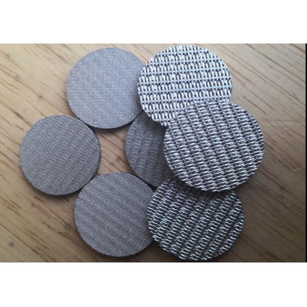 Sintered Stainless Steel Mesh Disc 200um Explosion Proof Muffler