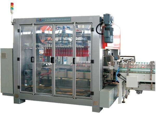 Carbonated / Pure Water Bottle Packing Machine With Rocker Arm Institution