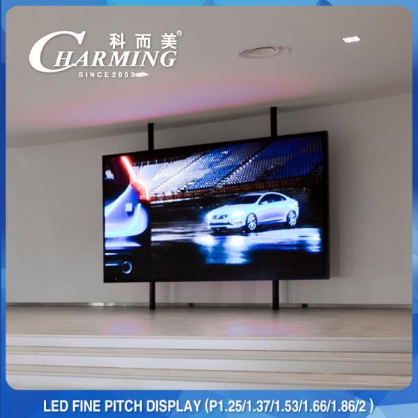 64*48CM Pixel Pit 1.86MM HD Led Video Wall Alta Refrescagem 3840Hz Para Sala de Reuniões