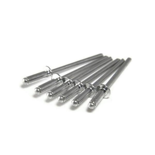 Sliver Car Maintenance Accessories Self Plugging Open End waterproof rivets aluminum
