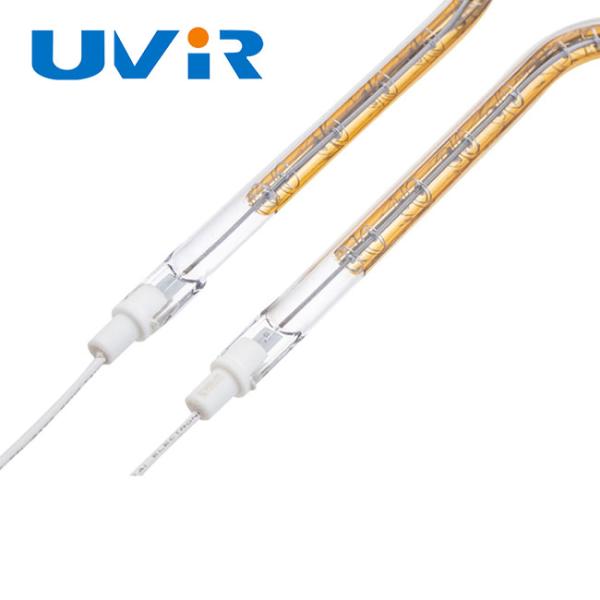 Lámpara infrarroja de anillo reflector dorado de 230V 1500W 80mm