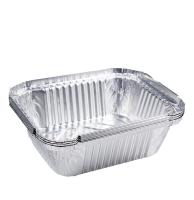 Emballage alimentaire personnalisé Contenant alimentaire en papier d'aluminium jetable 900 ml