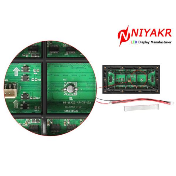 Модуль дисплея СИД полного цвета РГБ СМД П8 на открытом воздухе делает 256С128мм водостойким