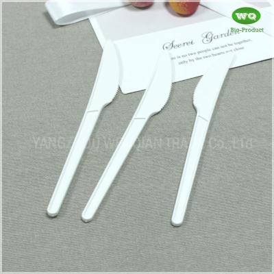 6  Ivory CPLA Biodegradable Heavyweight  Cutlery Sets -Elegant Alternative To Plastic Forks, Plasticware Utensils