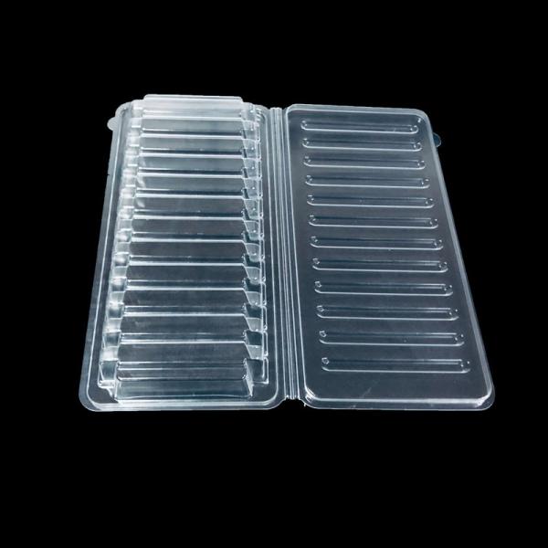 12-Cell PET Clamshell Packaging for Diagnostic Test Strips