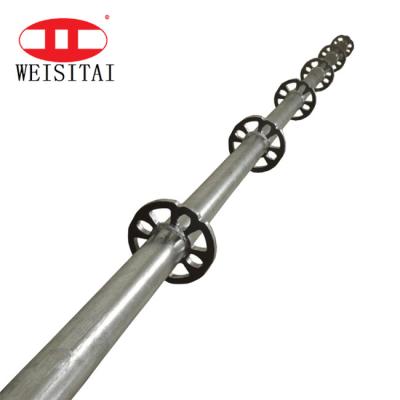 Sistema armazenado Ring Lock Scaffolding Parts do andaime de Q355 HDG Ringlock