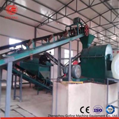 Máquina dobro do granulador do rolo do de alta capacidade para a linha de produção do adubo