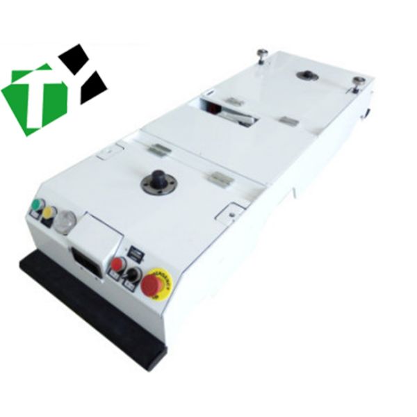 AGV Automated Guided Vehicle with Lithium Iron Phosphate Power Supply Magnetic Guidance and Single Direction Travel