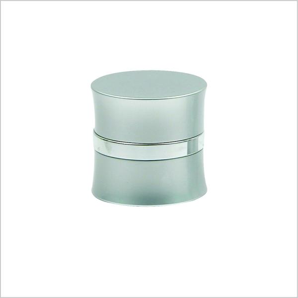 Олов 15g 30g 50g роскошной розовой косметики золота упаковывая стеклянные алюминиевые косметические