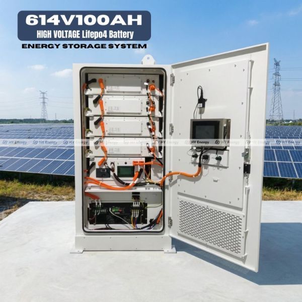 Custom Made 614V 100AH 60KWH High Voltage Battery Energy Storage System
