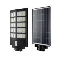 Lampe solaire à induction 600w Lumière solaire de rue avec télécommande / contrôle de capteur