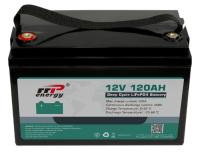 Bloco profundo 12V recarregável 100ah da bateria de lítio do ciclo LFP LiFePO4