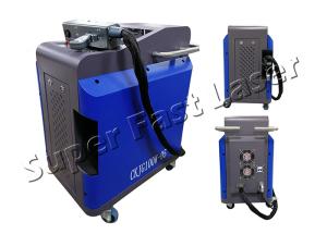 Machine de nettoyage de laser de fibre de rendement élevé dissolvant de rouille