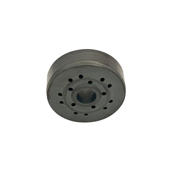 PTFE Sinter Banded Piston With Hardness 65 HRB Steam Treatment For Shock Absorber