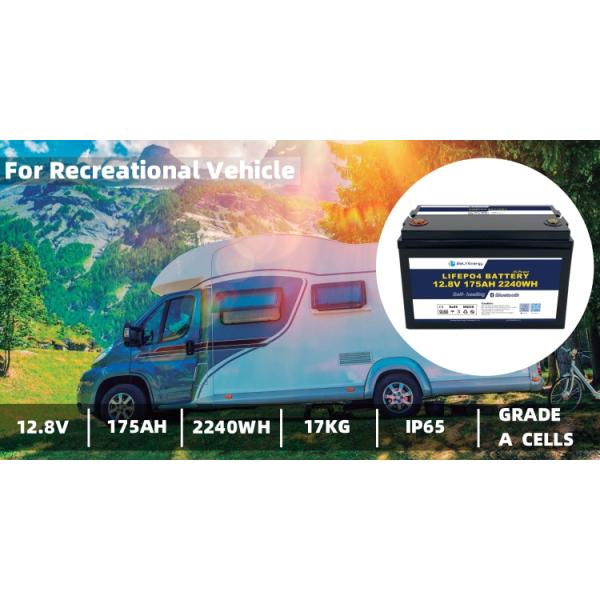 2240Wh IP65 LiFePO4 Литий-ионные батареи Батарейный комплект 12V175Ah