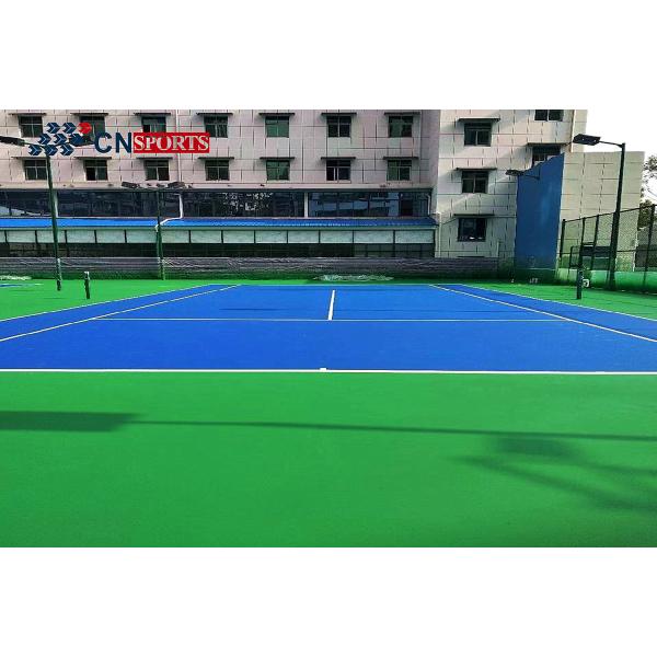 3mm Acrylic Outdoor Volleyball Court Flooring Silicone PU Cushion
