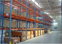 Metal les étagères en acier de la palette 1200KG de support sélectif résistant de supports pour l'entrepôt