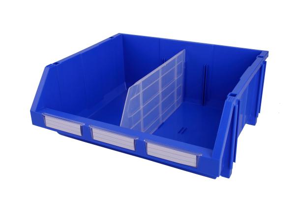 392x334x94mm Internal Size Custom Industrial Stacking PP Box for Plastic Hardware Bins