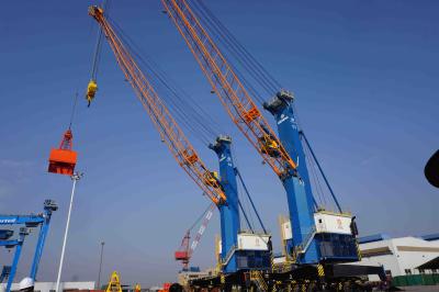 50m Lifting Portal Harbor Crane 20 Ton 60 Ton 80 Ton Harbour Portal Crane