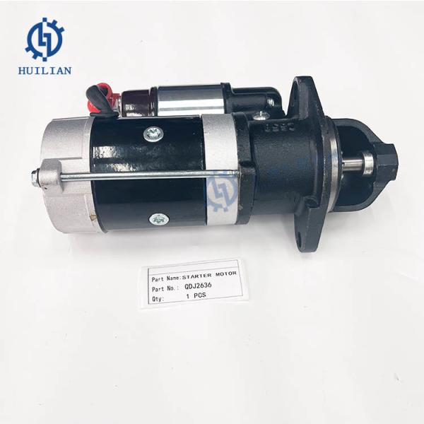 Engine Parts Starter Motor QDJ2636 24V 11T 5.0KW Excavator Spare Parts