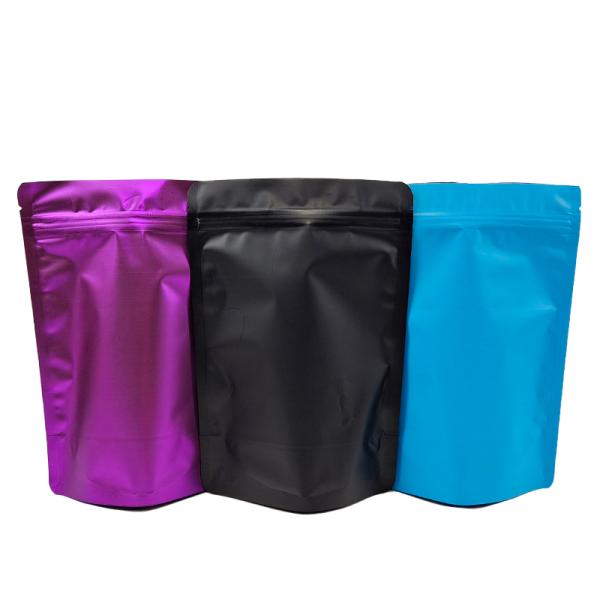 Papel de aluminio de CMYK que empaqueta la ventana Front Silver Back Stand Up del claro de Mylar Doypac que se puede volver a sellar