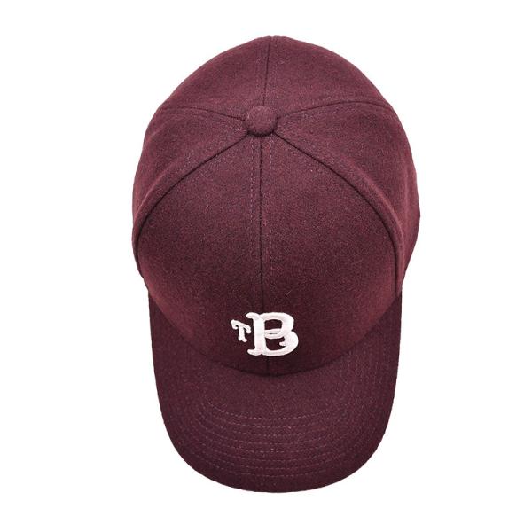 High Profile 6 Panel Baseball Cap With Adjustable Strap Closure And Cotton Sweatband