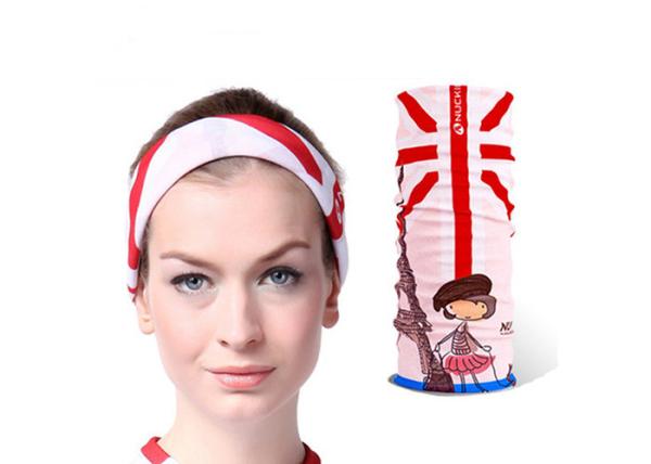 Microfiber Polyester Tube  Multifunctional Headwear Size 25*50 CM