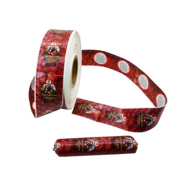 Low Price Wholesale Sausage Packaging Casings with Flexography Printing and Colorful Plastic Casings