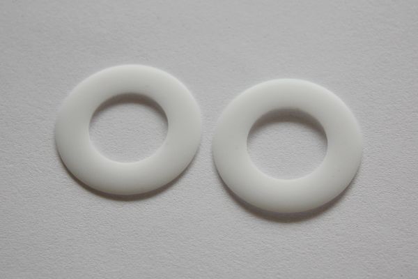 Tensile strength 2.53MPa PTFE ring gasket with 100% PTFE for oil pump