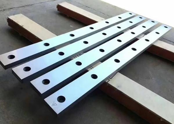 Stainless Steel Industrial Machine Cold Shear Blade Knives For Coil Sheet Metal Cut To Length Line