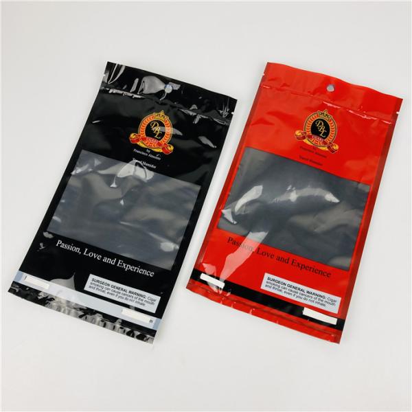 Saco de empacotamento de fumo dos charutos 1kg do cigarro do malote do zíper do cigarro com os sacos de plástico Ziplock do cigarro 16oz