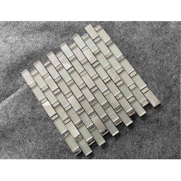 Мозаичная плитка из роскошного стекла 8 мм 300x300 мм для бассейнов