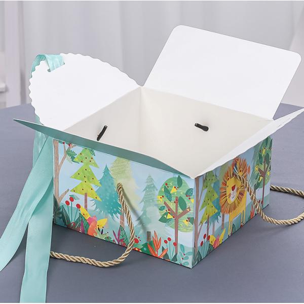 Baby Cloths Set Packaging Paper Gift Box thicken Cardboard Gift Packaging Boxes cartoon