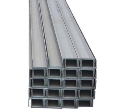 2 Inch 6 Inch Hot Dip Galvanized Steel C Channel 50MM Metal U Beam