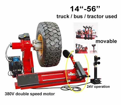 Full automatic truck repair used garage tyre changing machine for sale CE