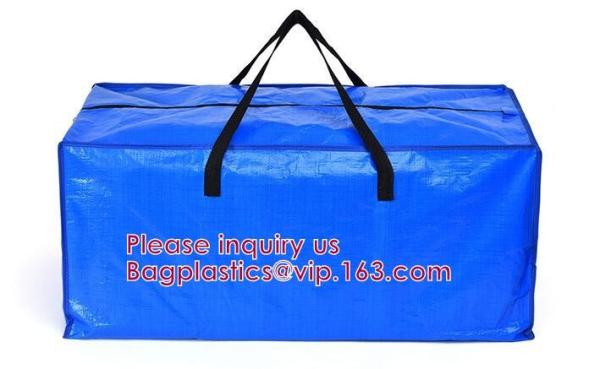 Heavy Duty Oversized Storage Bag Organizer With Strong Handles, Moving, Traveling, College Dorm, Camping