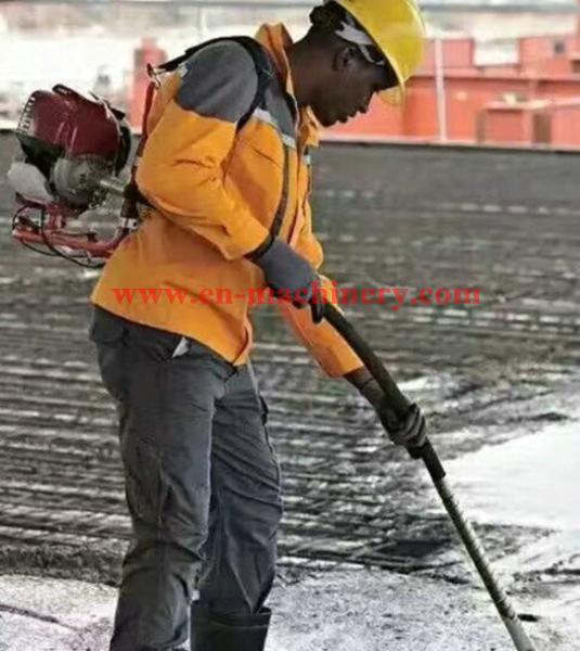 Petrol/gasoline 1E36F engine Concrete Vibrator with 45mm Vibrator head