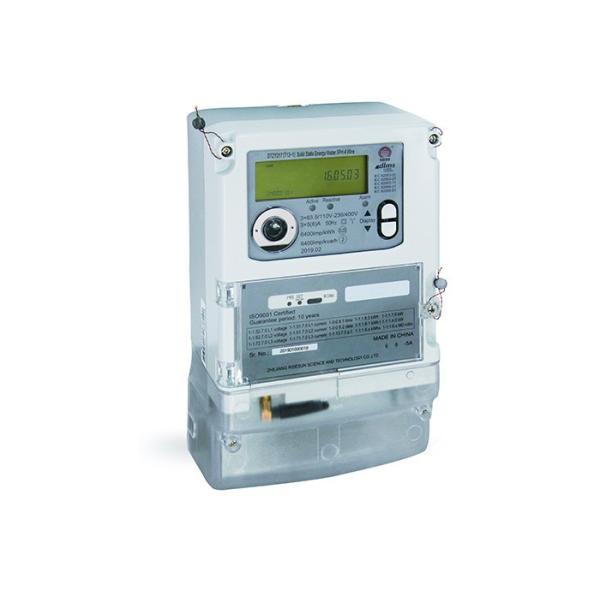 RF PLC ZigBee Gprs Smart Meter With Communication As Per DLMS 3×120 208V