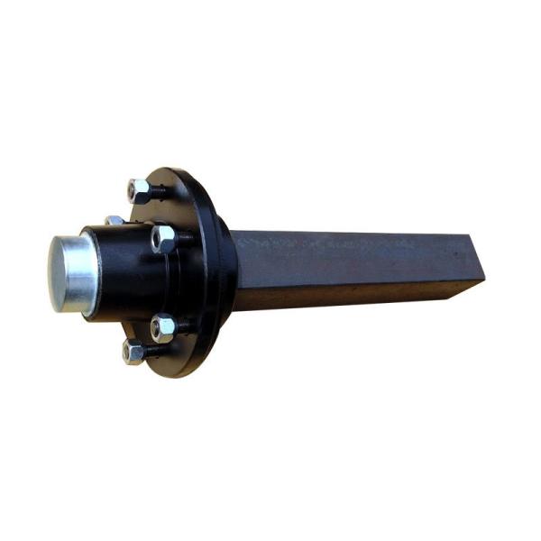 Trailer Axles Parts 4 Bolt 5 Bolt 6 Bolt Stub Axle and Hub with 3500 lbs Max Payload