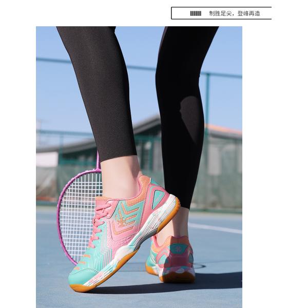 Custom Tennis Badminton Shoes With Lightweight Anti-Slip Feature Fashion Design In Large Size 46 47 Outdoor Wearing