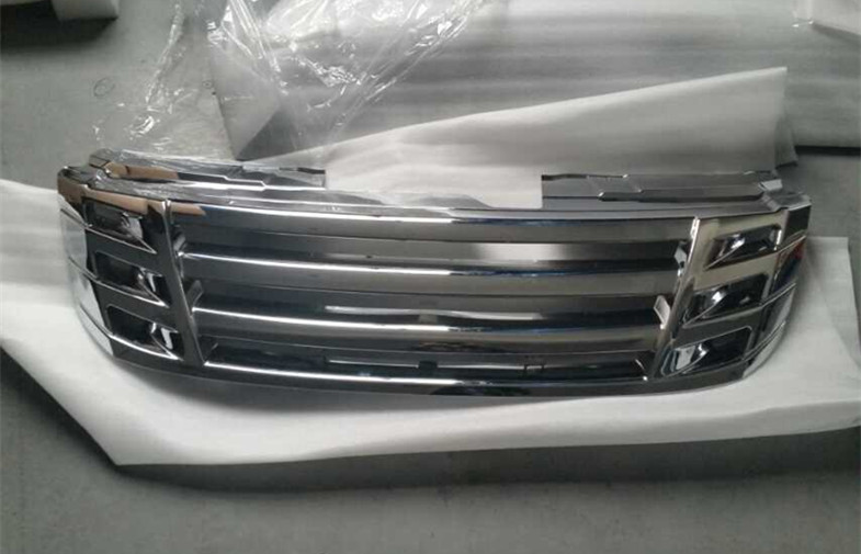 ISUZU D-MAX 2012 2013 2014 2015 Модифицированная передняя решетка, черная и хромная
