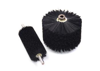 Portable Industrial Cleaning Brushes Rollers Long Nylon PP Filaments Materials